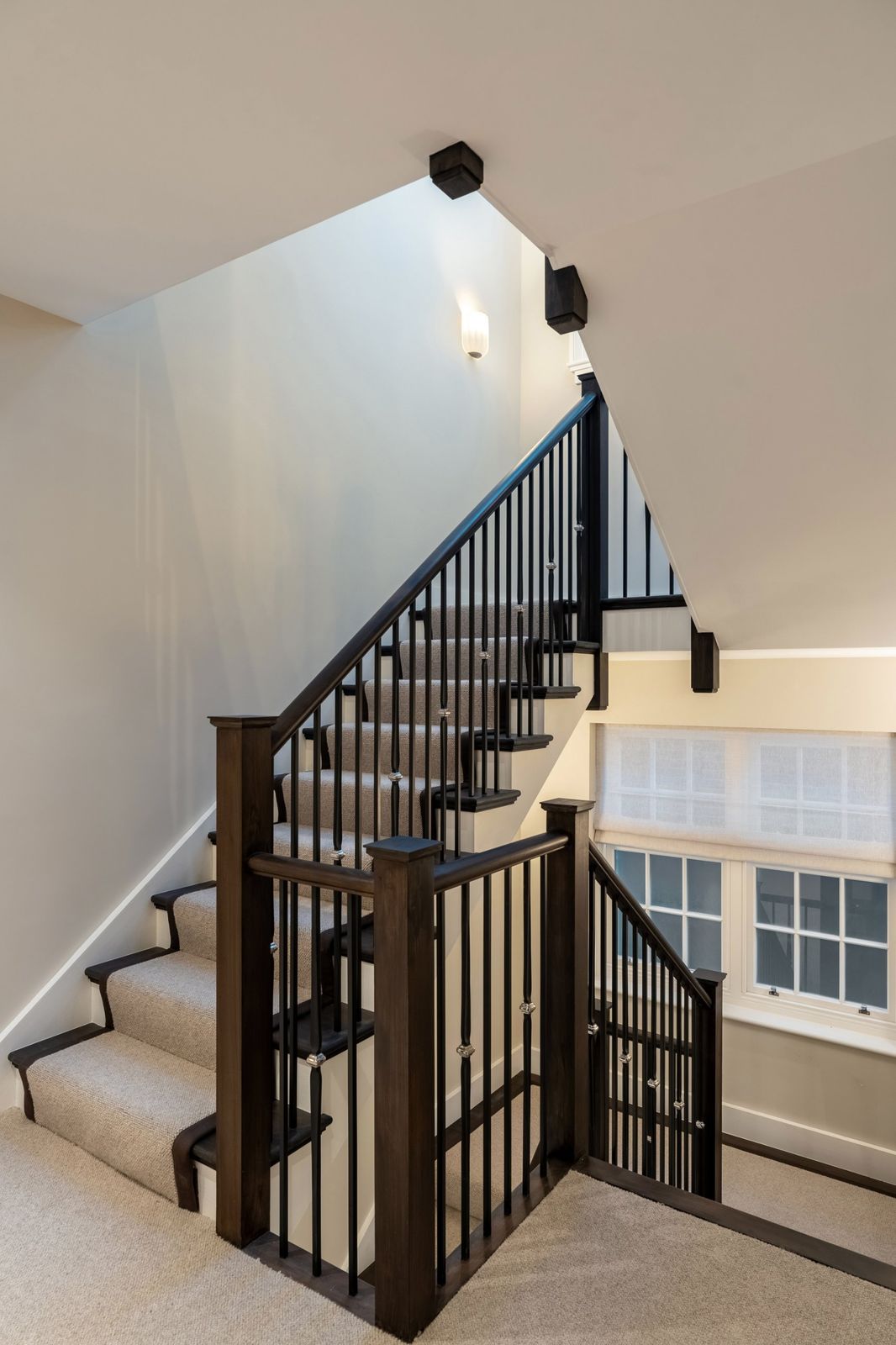 The staircase and landing