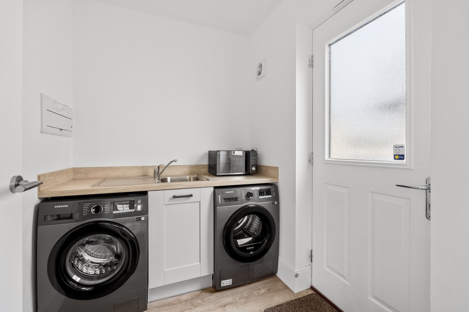 The utility room